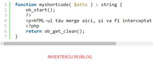Cum sa creezi un [shortcode] cu HTML inclus in WordPress _ INVESTESCU